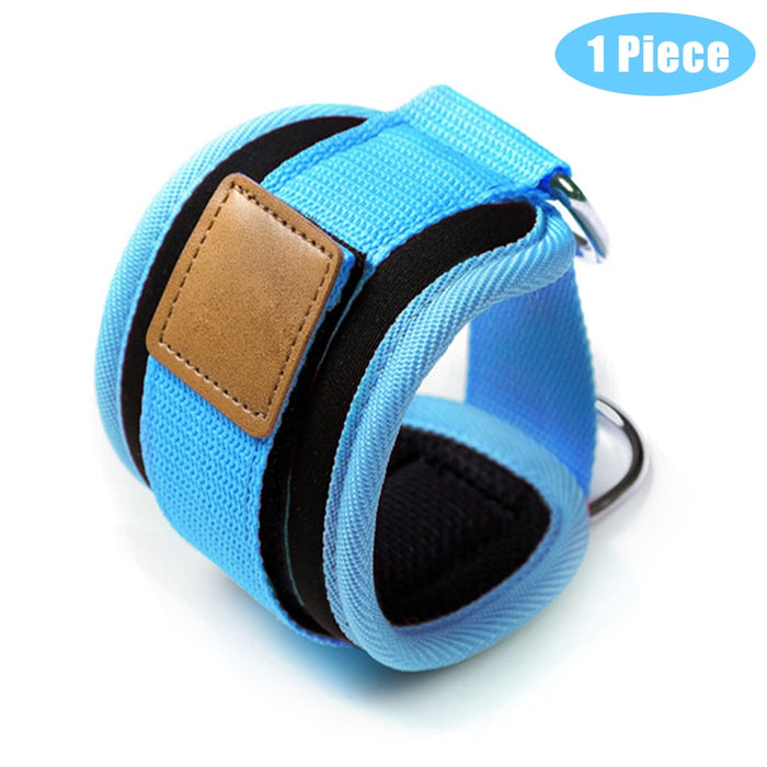 Fitness Ankle Straps Adjustable D-Ring Foot Support Cuffs